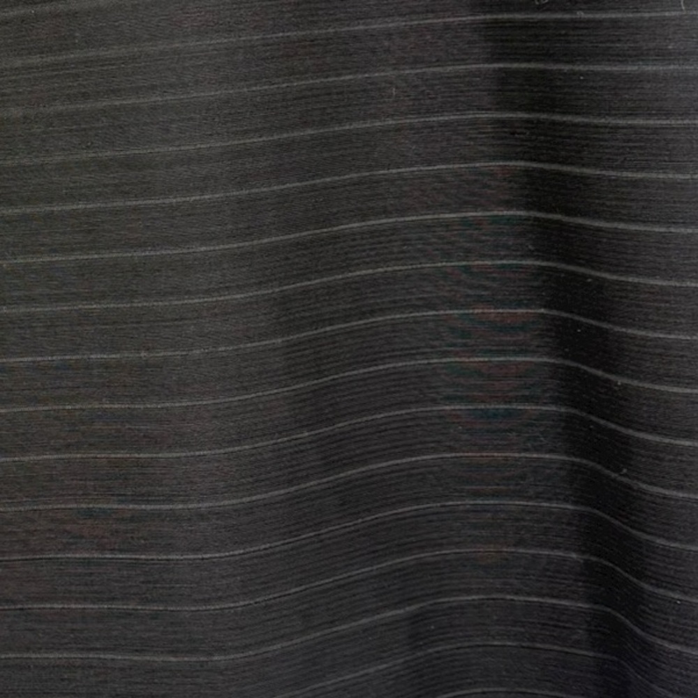 Emanuel Ungaro Black Striped Career Pencil Skirt Luxury French Designer, 10/44 - Picture 3 of 7
